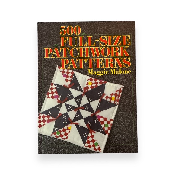 Scrap Patchwork Quilting Books Patterns Hardcover Vintage Lot of 3 Sewing Books - Picture 5 of 11